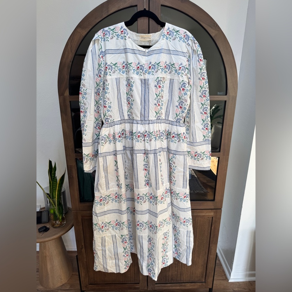 NWT Daydress Floral Striped Long Sleeve Dress